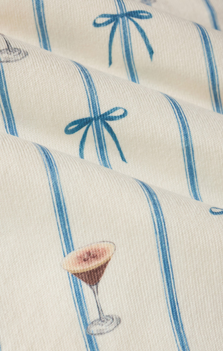 Tops Cozy Espresso Martini Long Sleeve Top Vanilla Ice