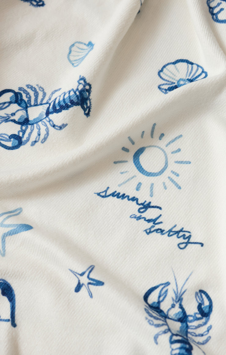 schlafsack stitch Lost at Sea Long Sleeve Top Vanilla Ice / L