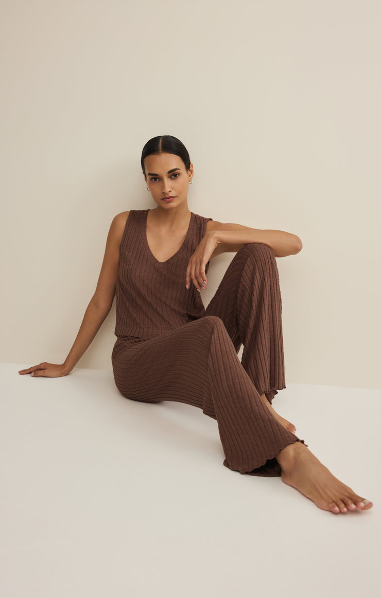 Tops Sloane V-Neck Silky Rib Tank Sloane V-Neck Silky Rib Tank