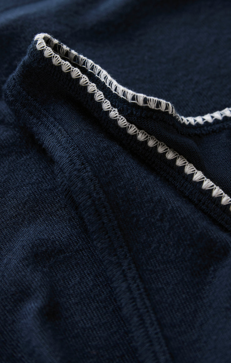 Tops Stately V-Neck Tank Eclipse