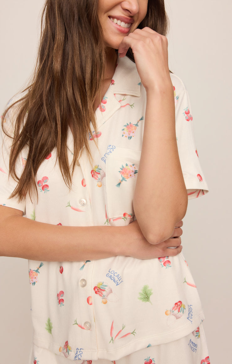Market Silky Jersey PJ Top