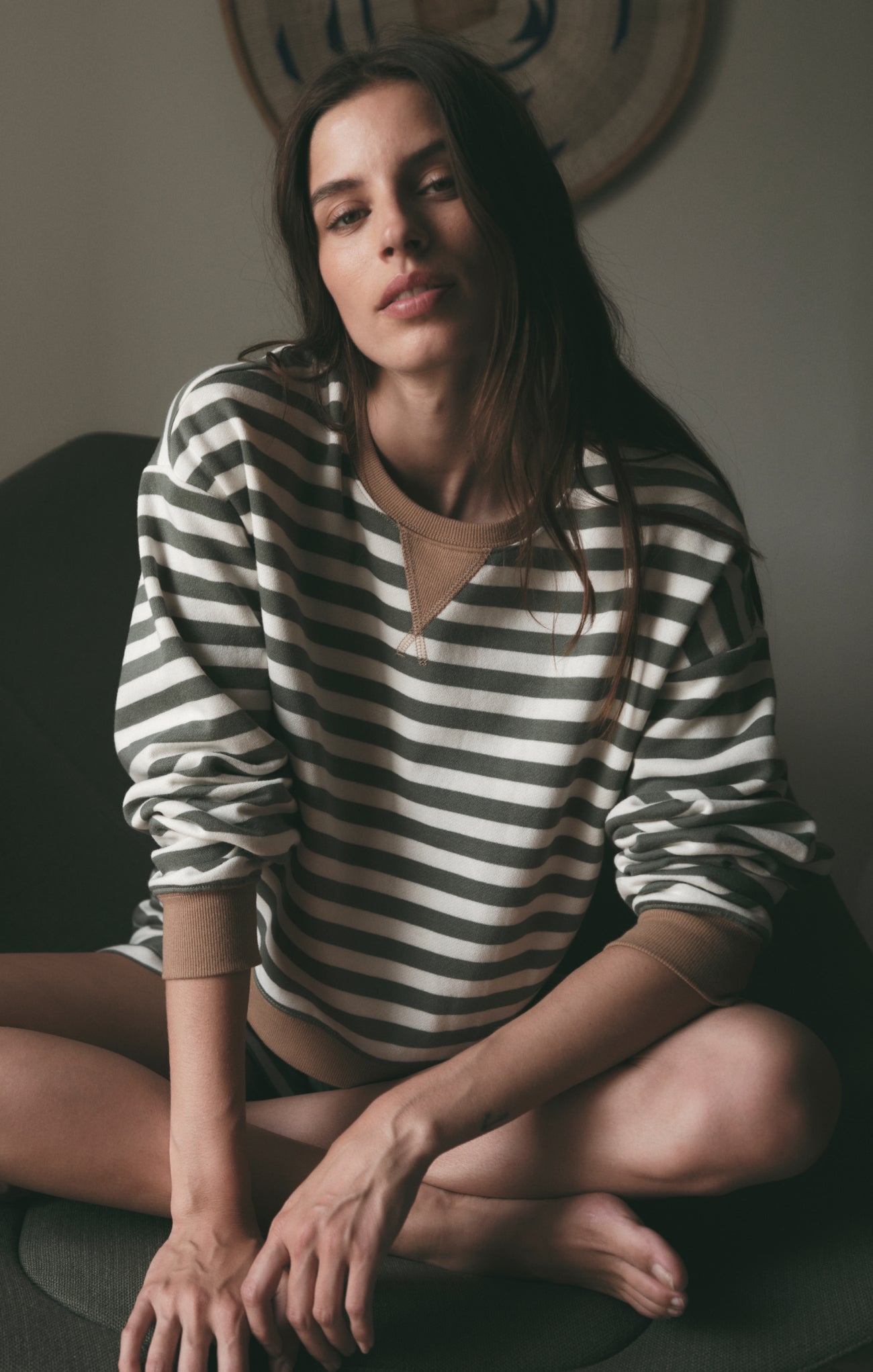 Low Key Stripe Sweatshirt