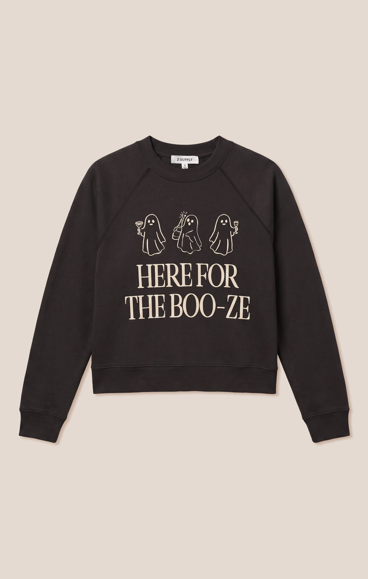 Booze Graphic Sweatshirt