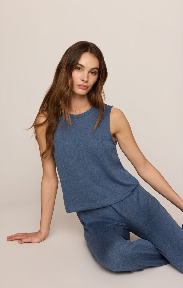 Pants Dawn Smocked Soft Knit Pant True Navy