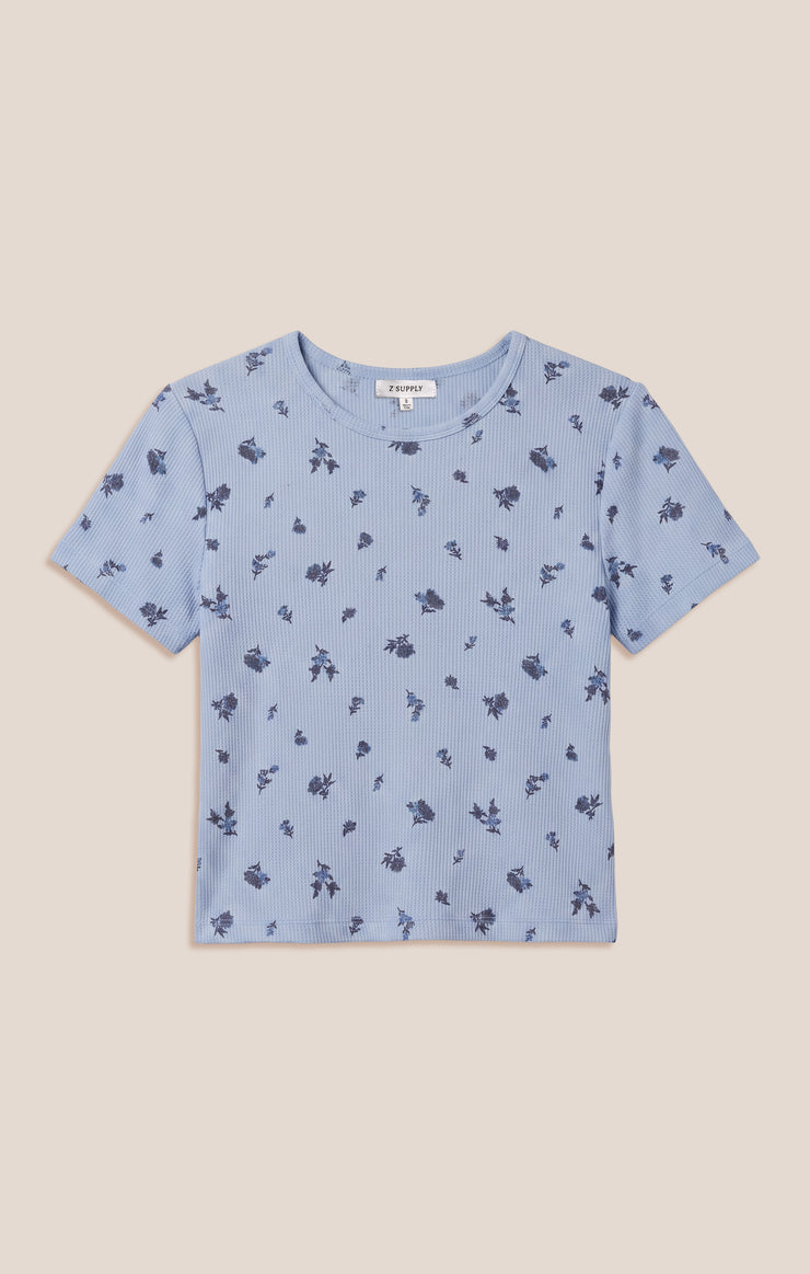 Floral Thermal Tee