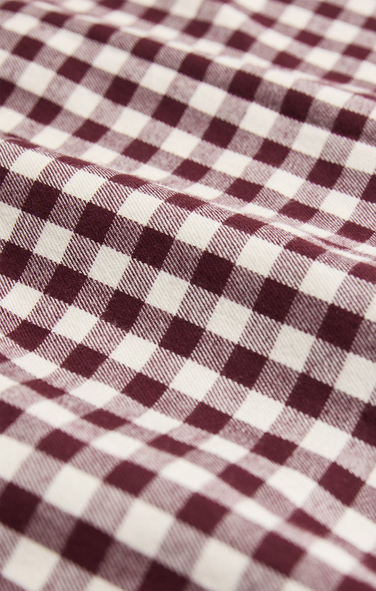 Tops Merry & Bright PJ Set Merlot