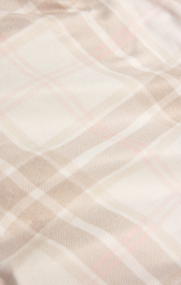 Tops Cozy Daydream Plaid Set Cozy Daydream Plaid Set