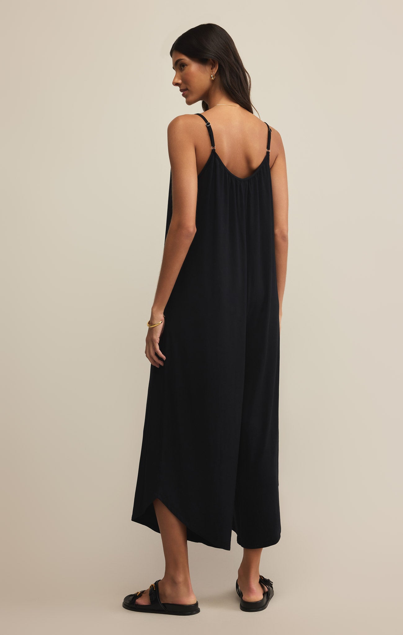 パンツ DENIM&SUPPLY RL black rayon jumpsuit DENIM&SUPPLY RL