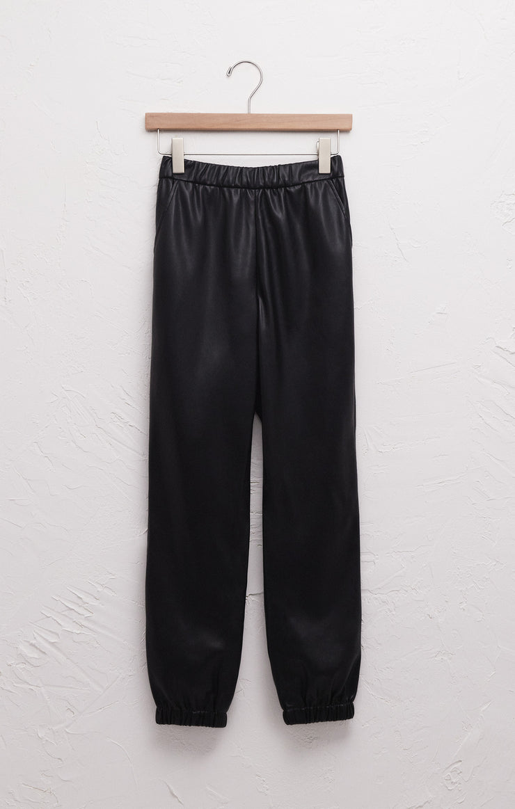 Lenora Faux Leather Jogger – Z SUPPLY
