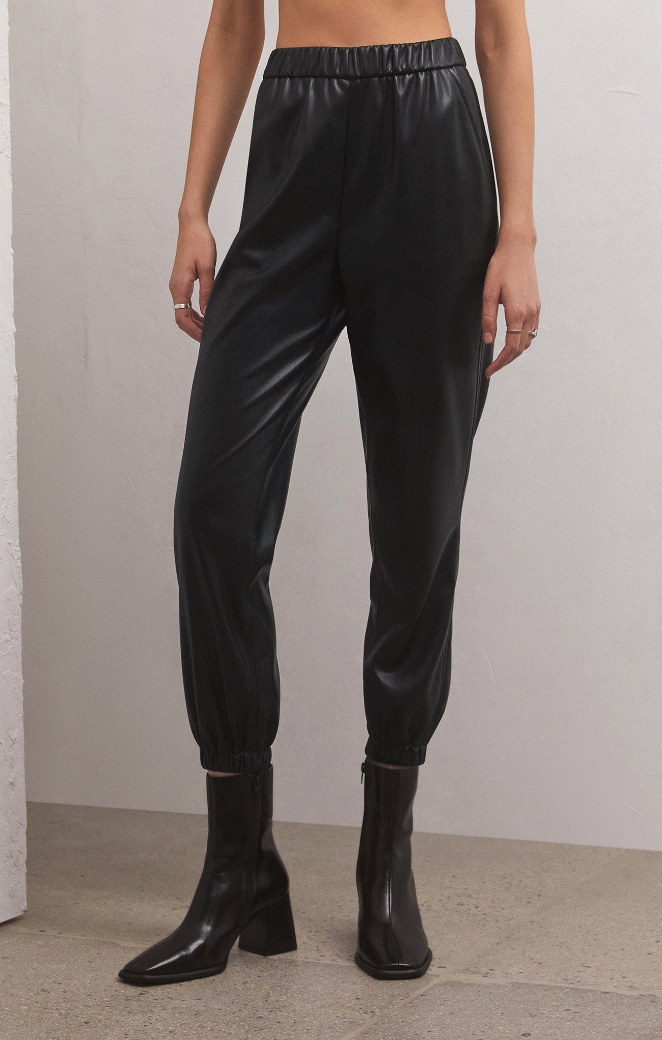 Lenora Faux Leather Jogger – Z SUPPLY