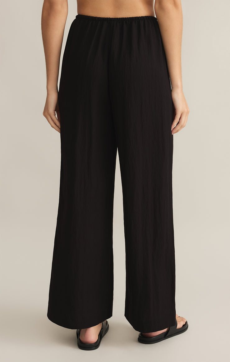 Pants Soleil Textured Pant Black