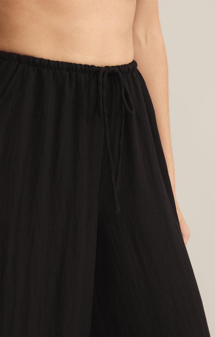 Pants Soleil Textured Pant Black