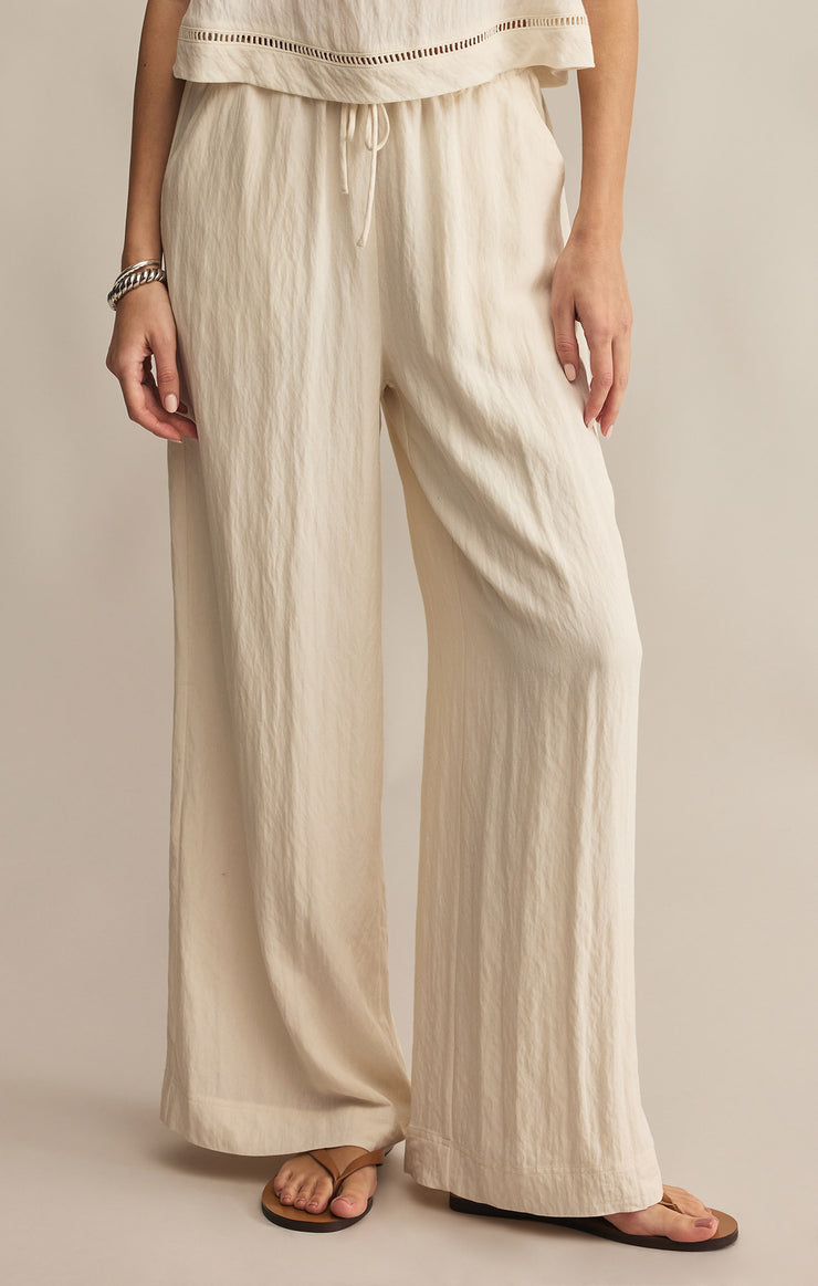 Pants Soleil Textured Pant Sandstone