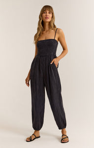 PantsSantos Gauze Jumpsuit Black