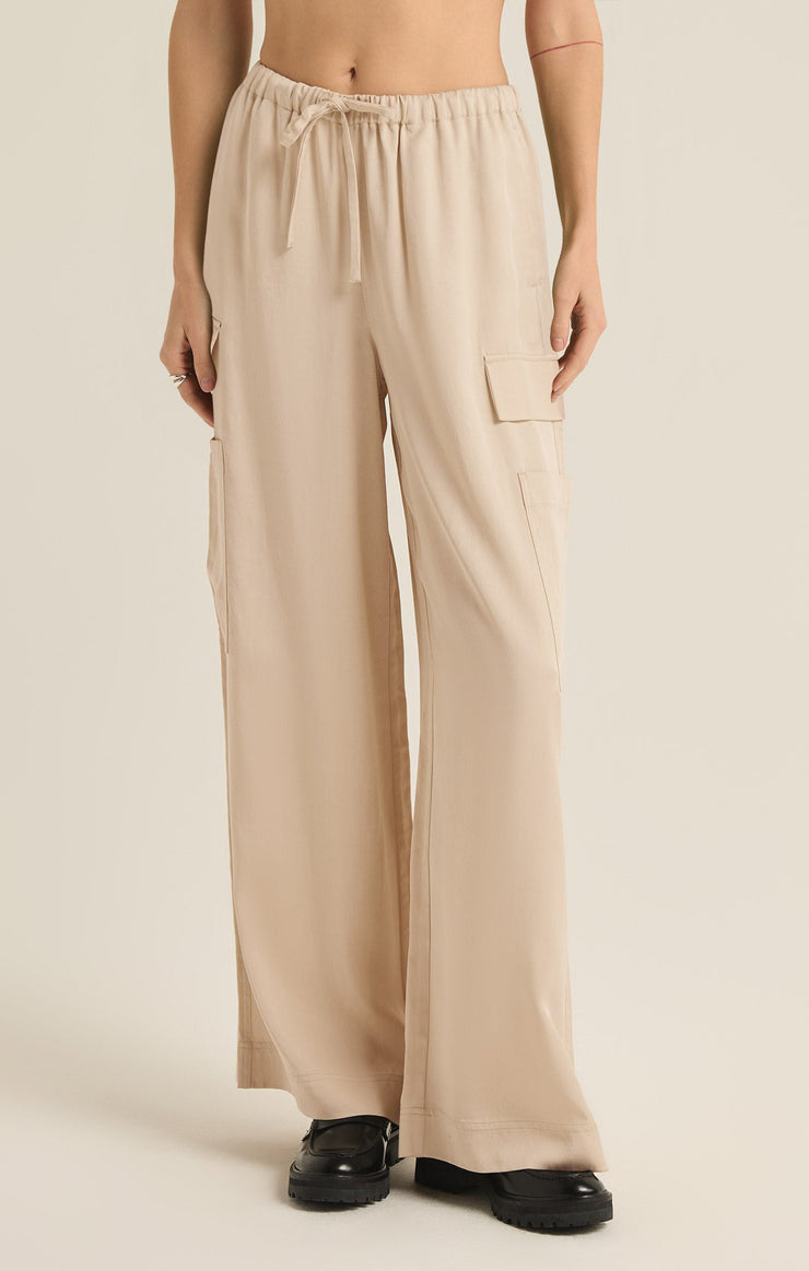 Pants Renegade Wide Leg Cargo Pant Fossil