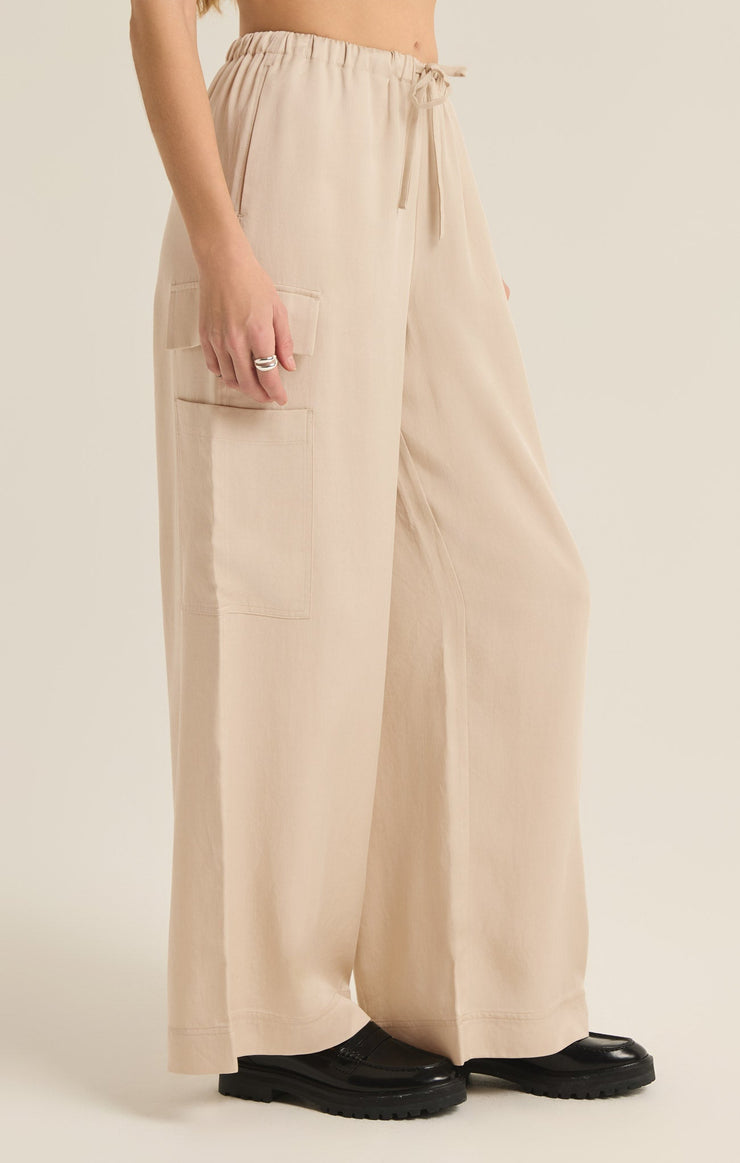 Pants Renegade Wide Leg Cargo Pant Fossil