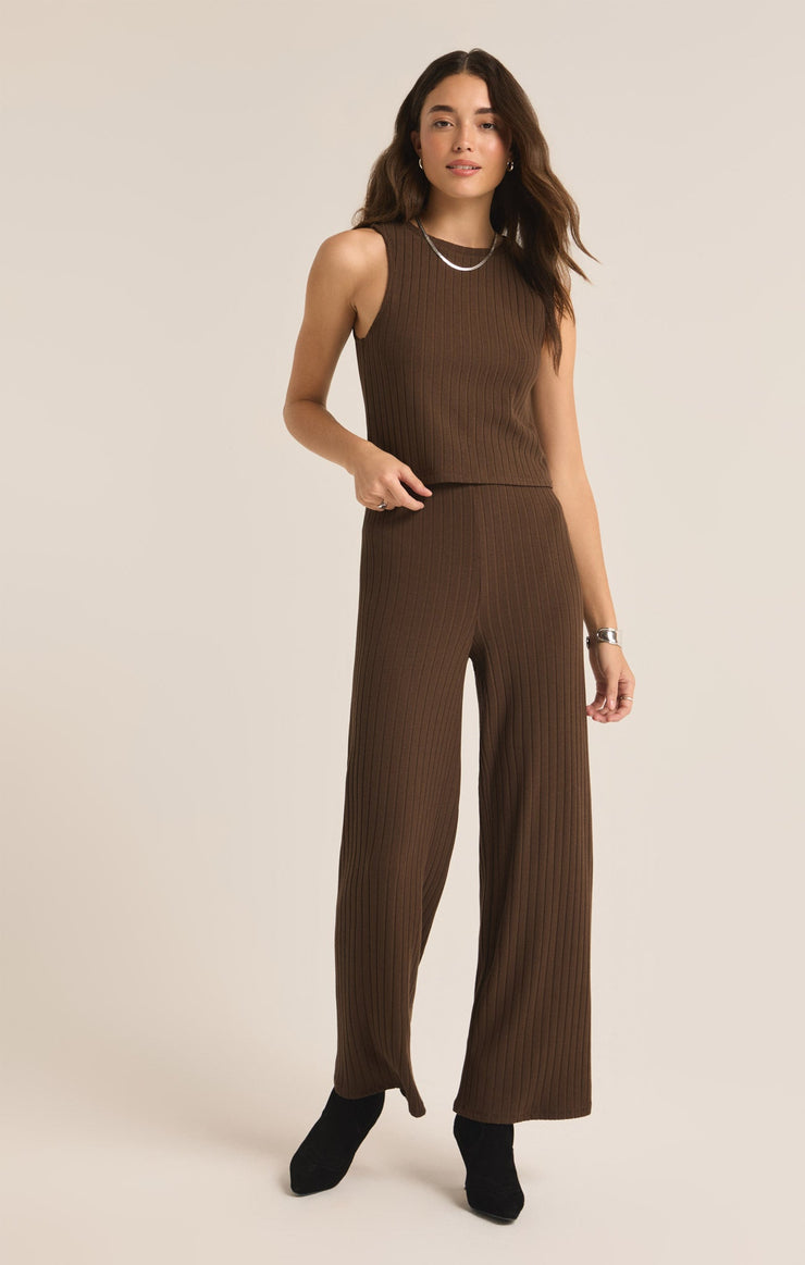 Pants Monte Rib Pant Dark Chocolate