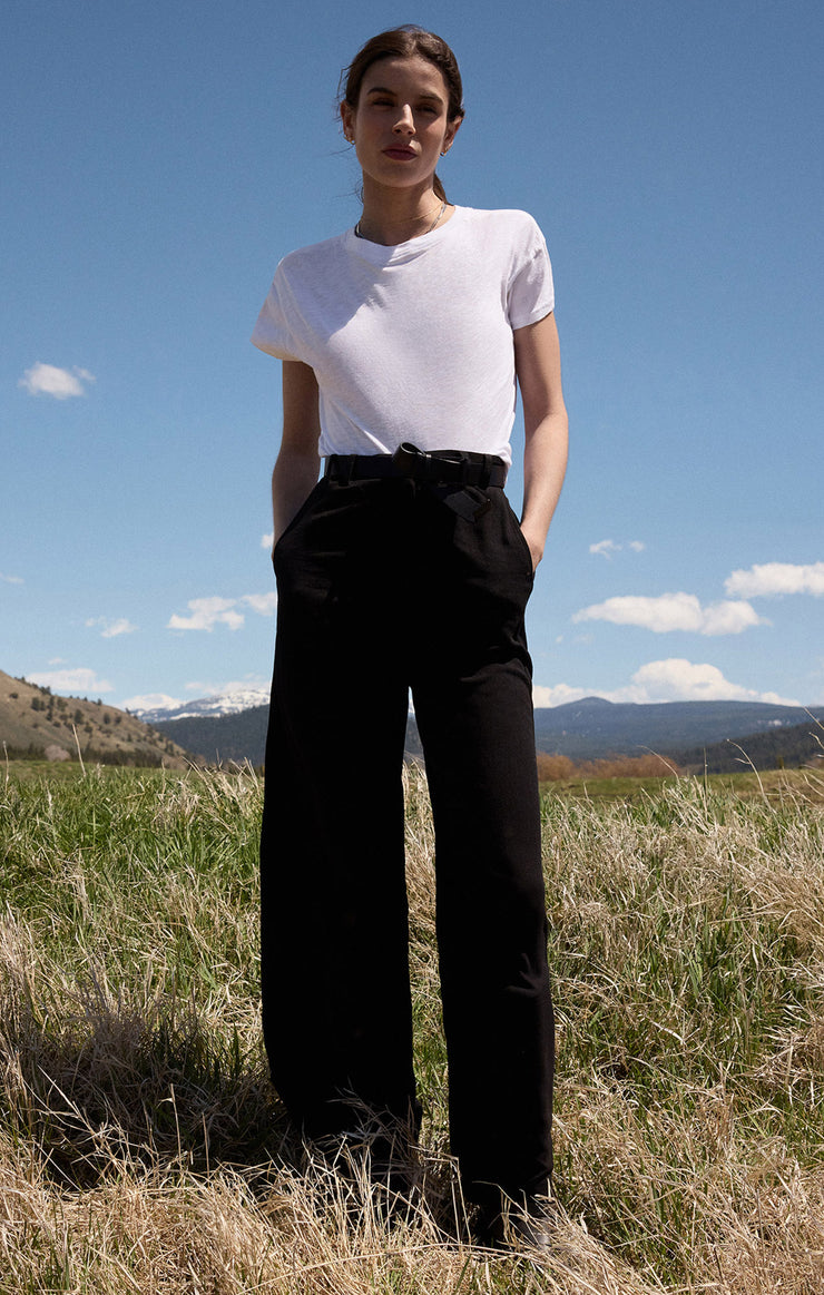 Pants Micah Linen Pant Black