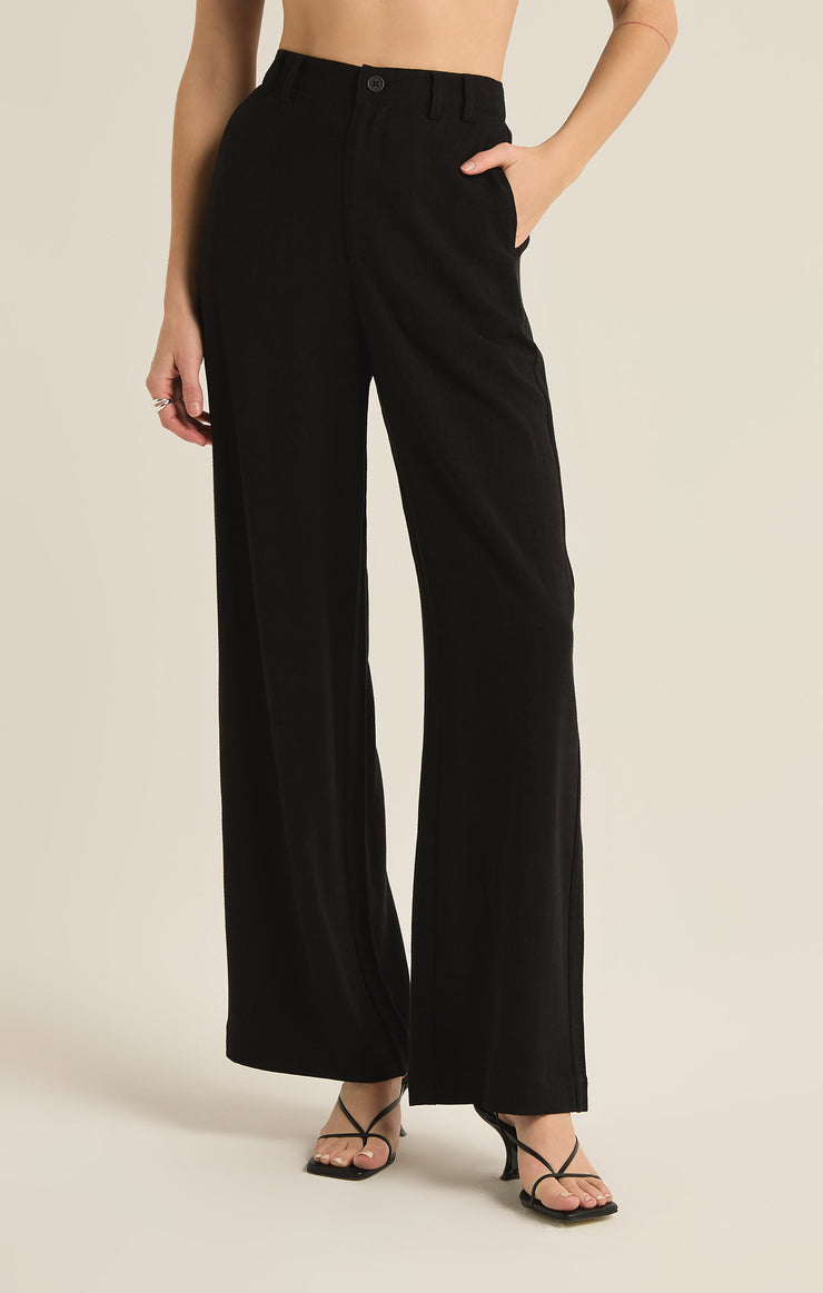 Pants Micah Linen Pant Black