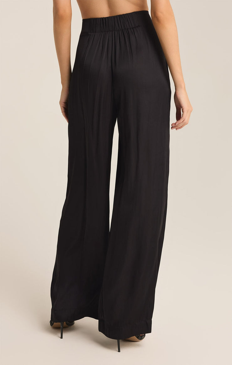 Pants Lisse Wide Leg Pant Black