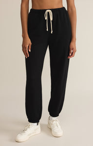 PantsClassic Boyfriend Fleece Jogger Black