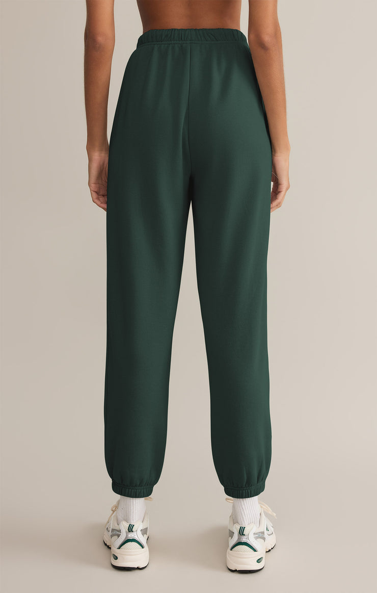 Pants Classic Boyfriend Fleece Jogger Cyprus Green