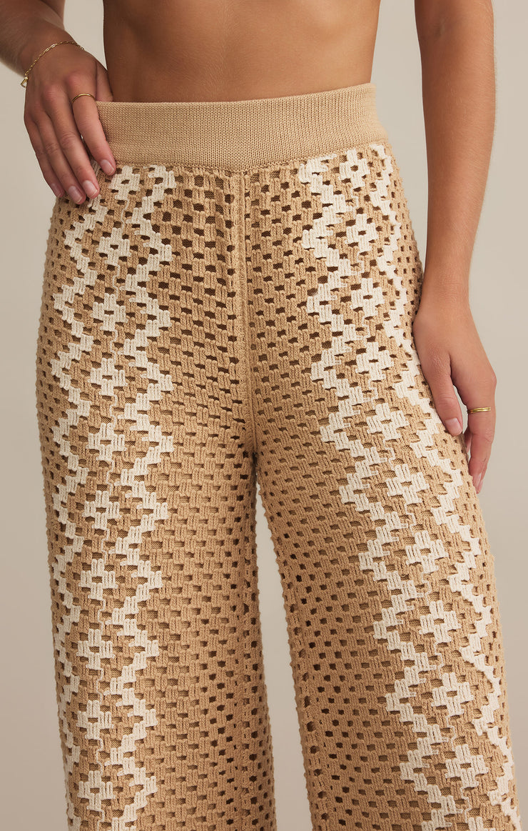 Pants Loma Crochet Pant Natural