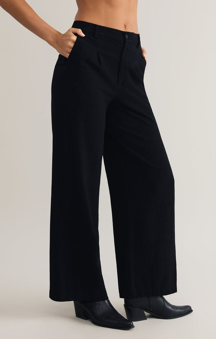 Pants Vista Linen Pant Black