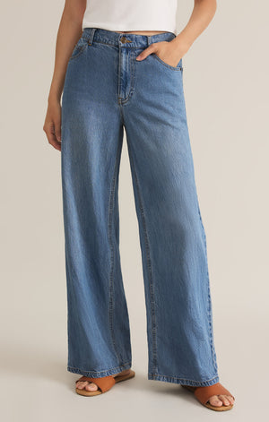TURNTIDE*日本未入荷 グラデーション Wide Leg Denim/Jeans TURNTIDE*日本未入荷 グラデーション Wide Leg デニム/ジーンズ