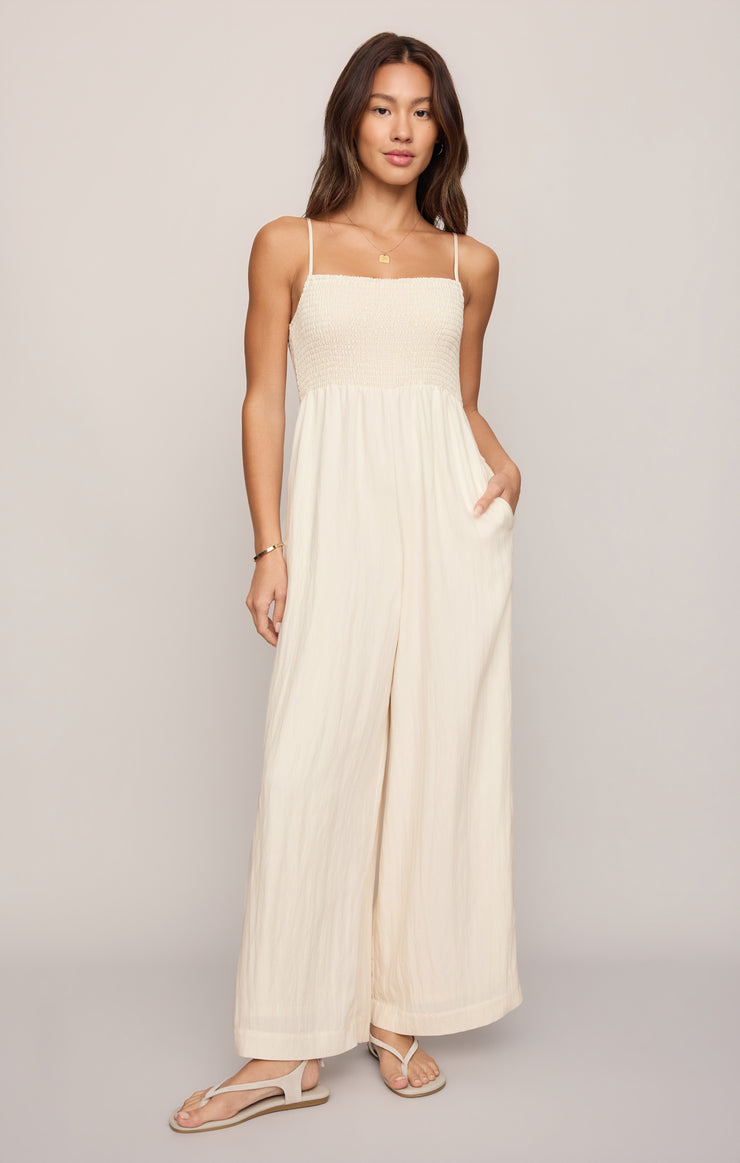Beachside Smocked Jumpsuit – Z SUPPLY
