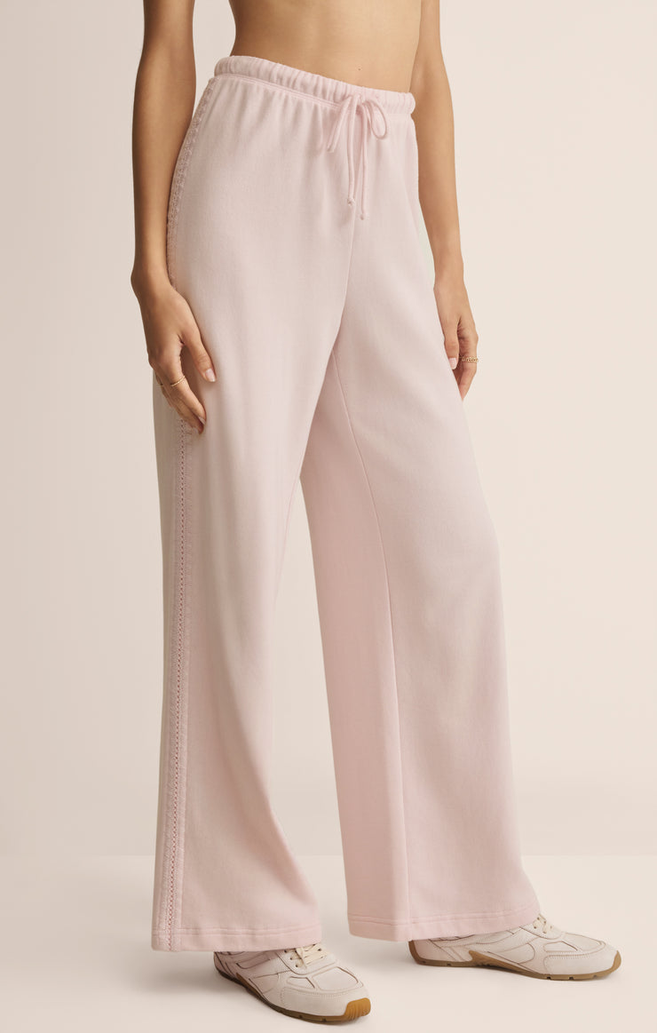 Pants Take All French Terry Track Pant Washed Pink
