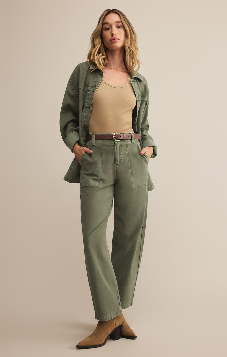 Pants Olive Twill Pant Hunter Green