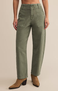 PantsOlive Twill Pant Hunter Green