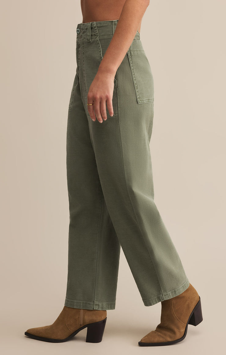 Pants Olive Twill Pant Hunter Green