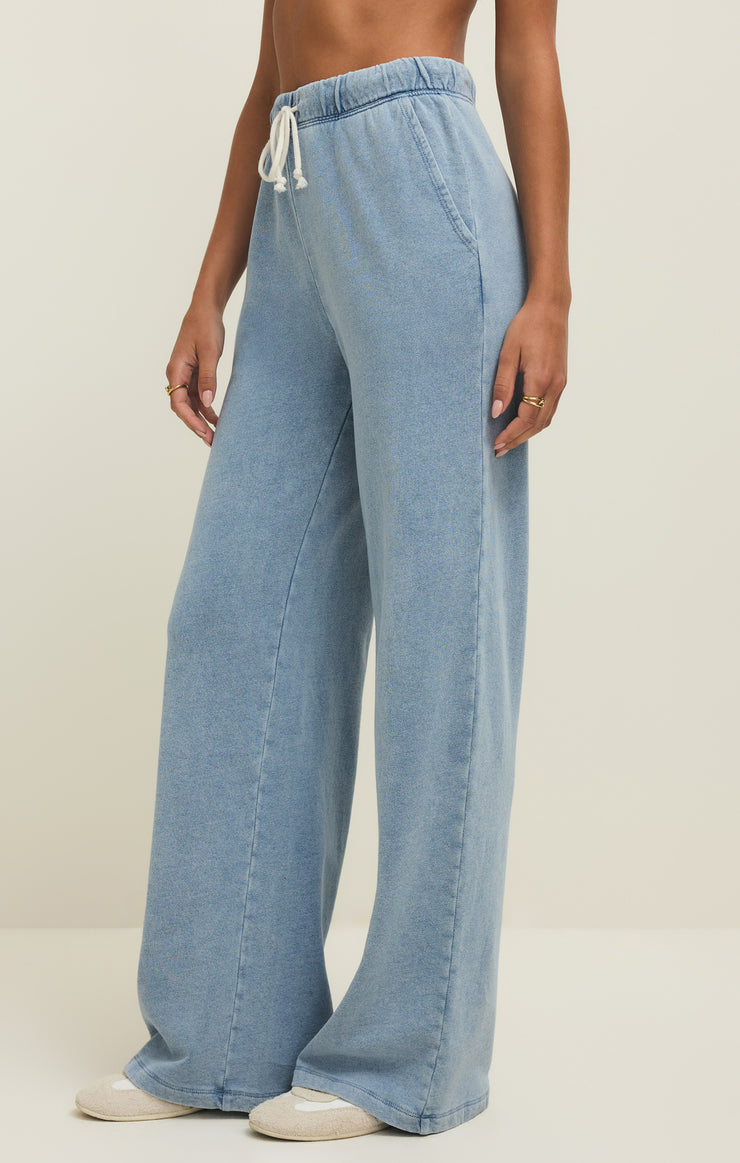 Pants Hunter Knit Denim Pant Ocean Air Indigo