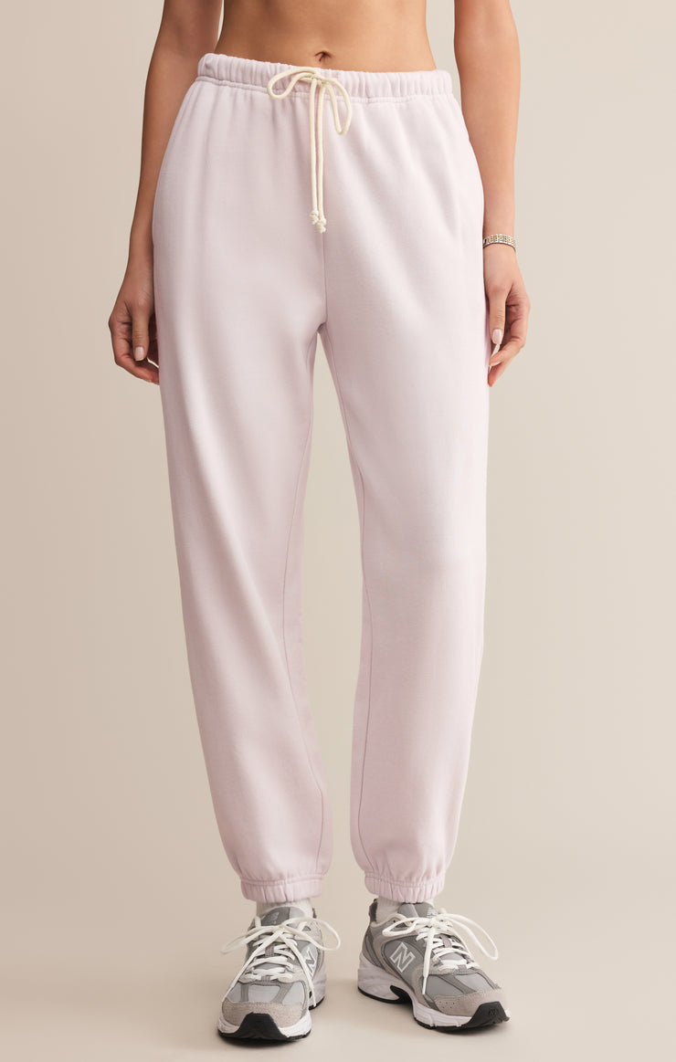 Pants Classic Boyfriend Jogger Lavender Ice