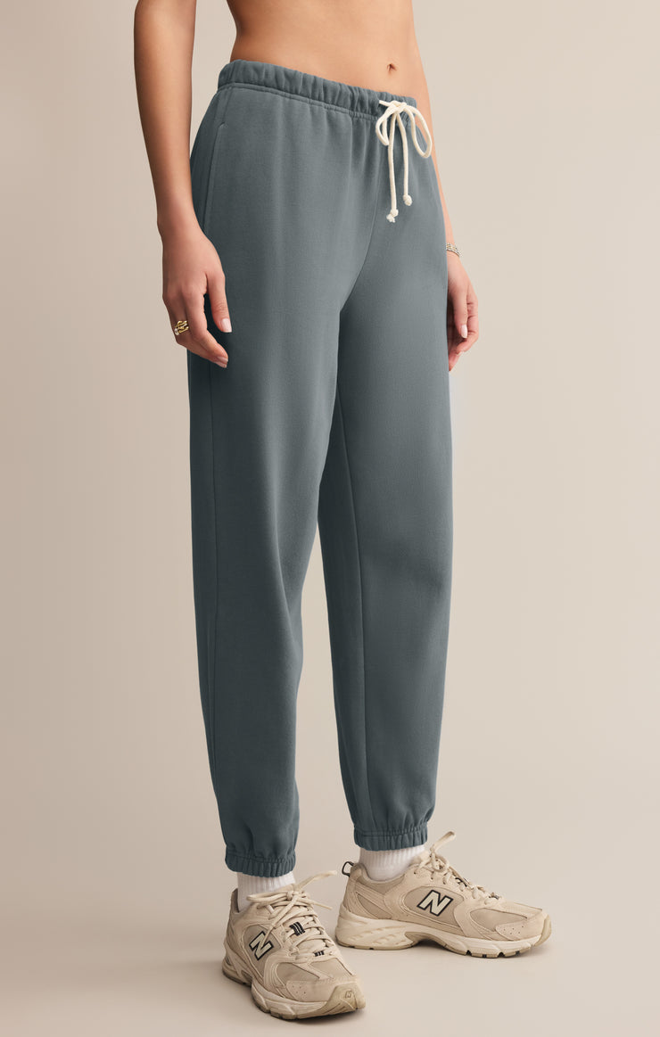 Pants Classic Boyfriend Jogger Storm Cloud