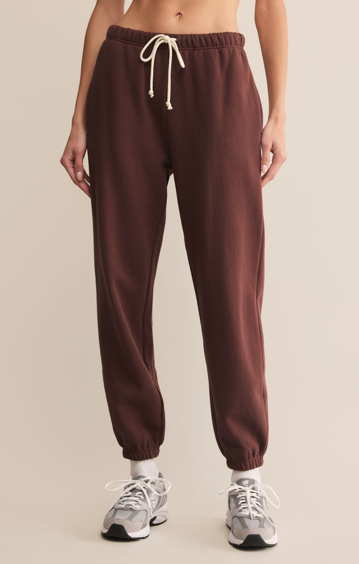 Pants Classic Boyfriend Jogger Sandalwood