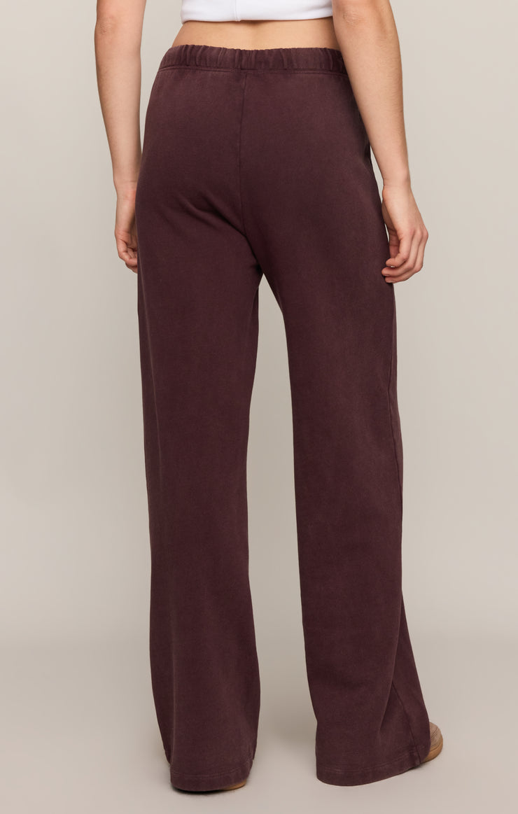 Pants Hunter Knit Pant Berry Noir
