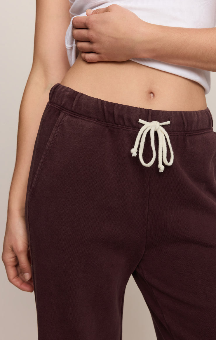 Pants Hunter Knit Pant Berry Noir