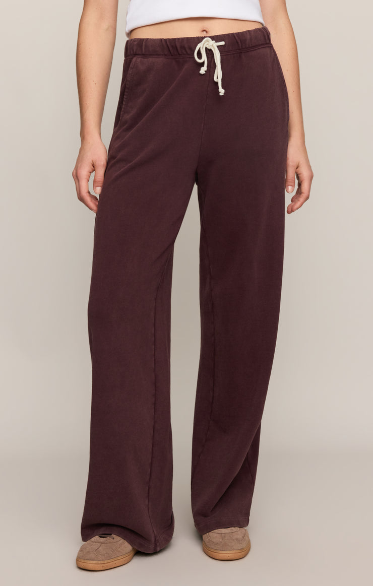 Pants Hunter Knit Pant Berry Noir