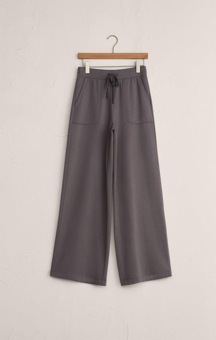 Pants Layover Modal Fleece Pant Burnt Ash
