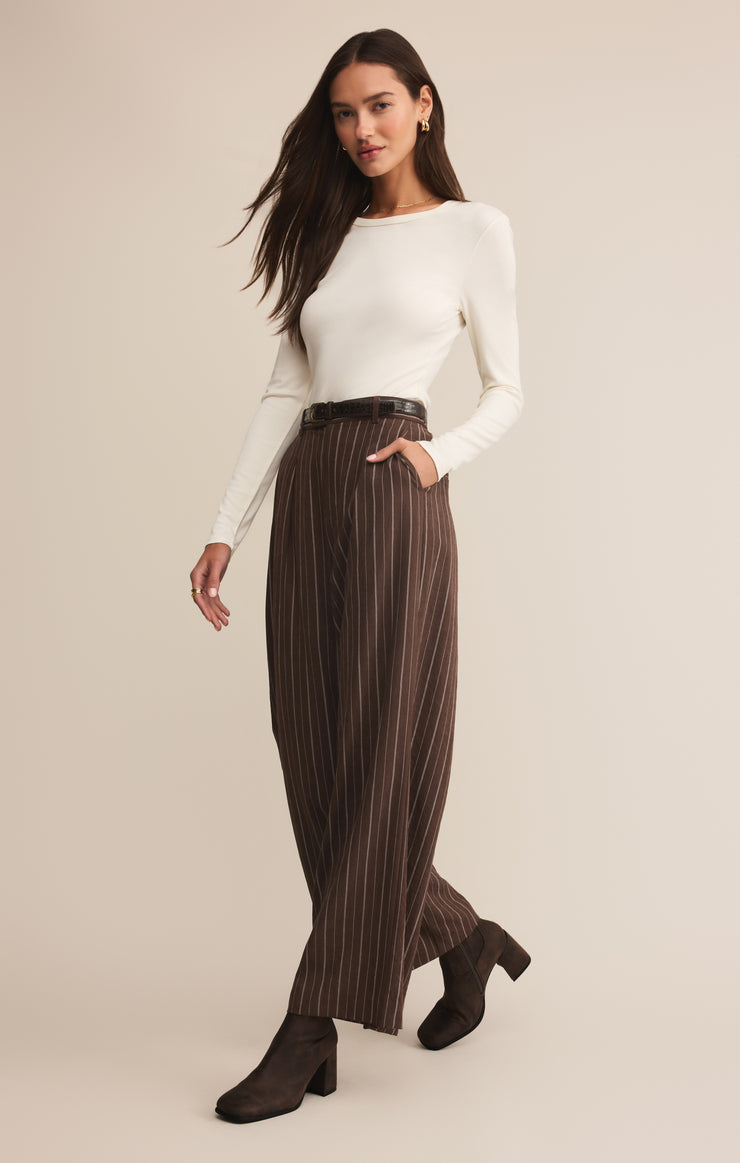 Pants Alma Pinstripe Wide Leg Pant Alma Pinstripe Wide Leg Pant