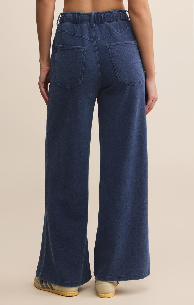 Pants Entourage Knit Denim Pant Indigo