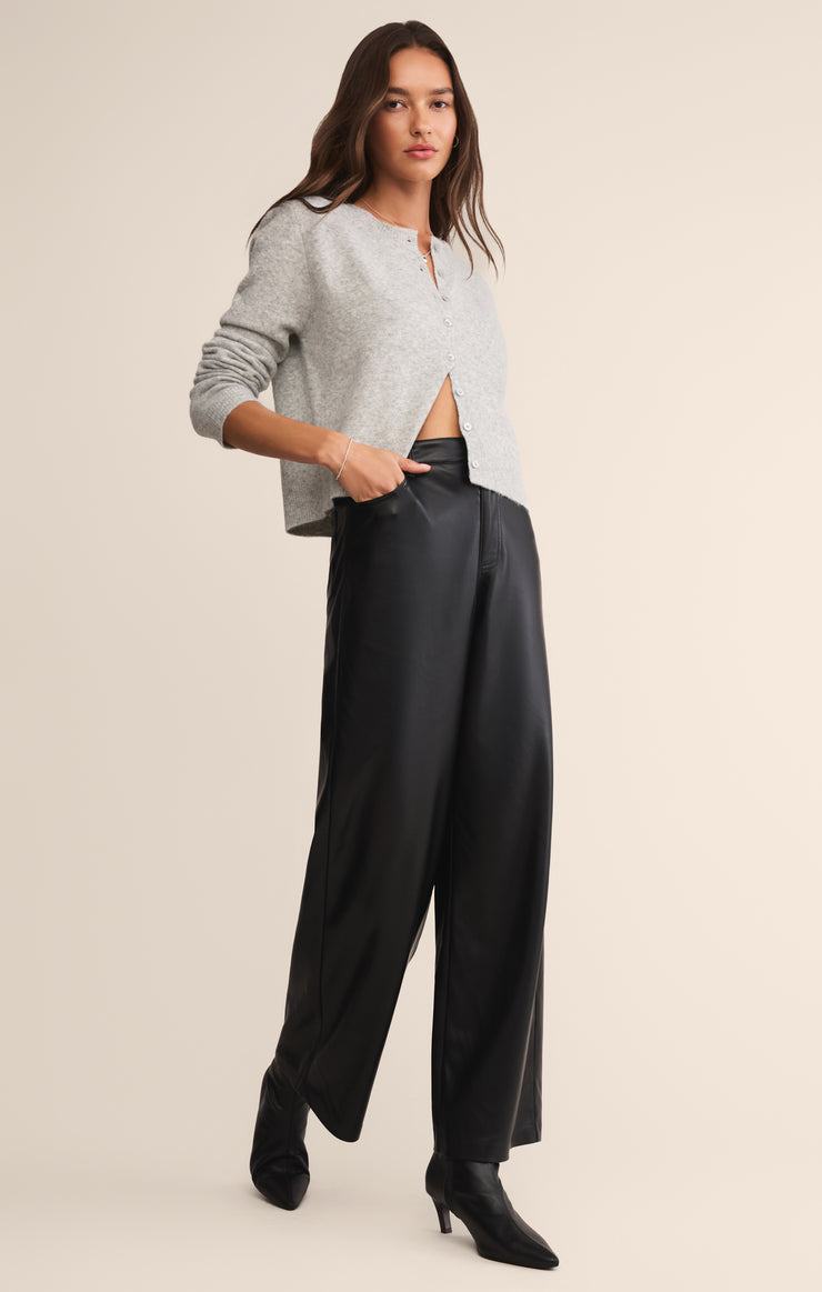 Pants Marli Wide Leg Leather Pant Marli Wide Leg Leather Pant