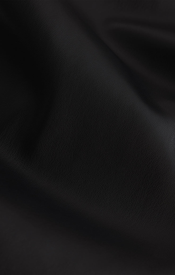 Pants Marli Wide Leg Leather Pant Black