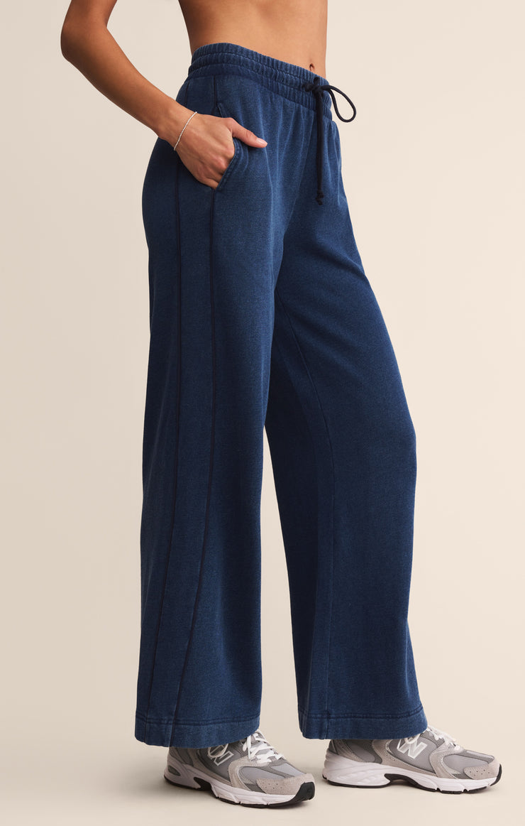 Pants Sport Stripe Knit Pant Indigo