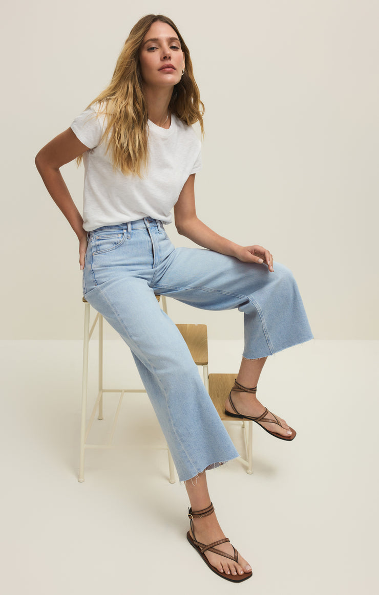 Pants Nova High Rise Denim Crop Pant Nova High Rise Denim Crop Pant
