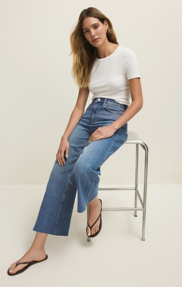 Pants Nova High Rise Denim Crop Pant Nova High Rise Denim Crop Pant