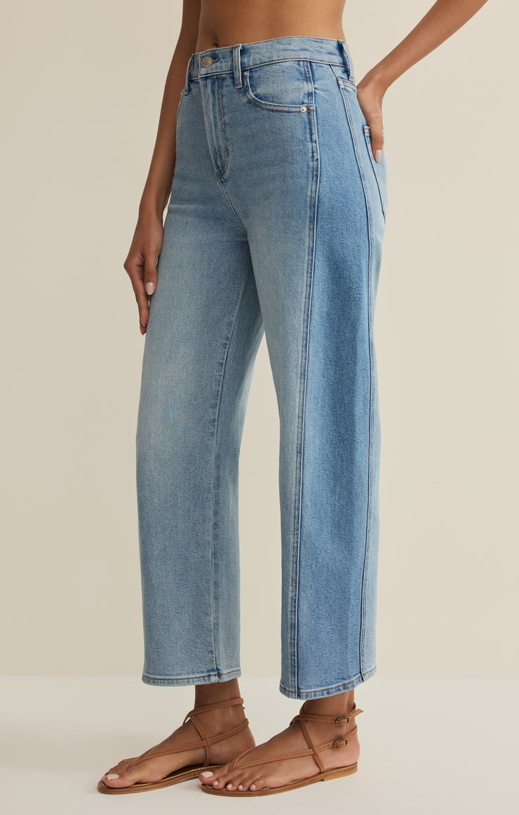 Pants Luna Stretch Denim Crop Pant Luna Stretch Denim Crop Pant
